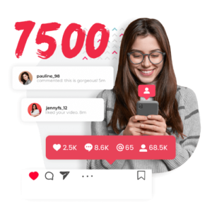 7500 Seguidores instagram