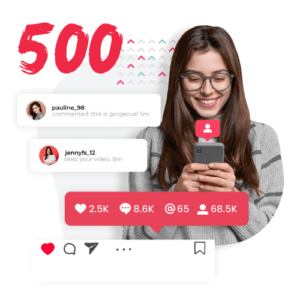 500 seguidores Instagram