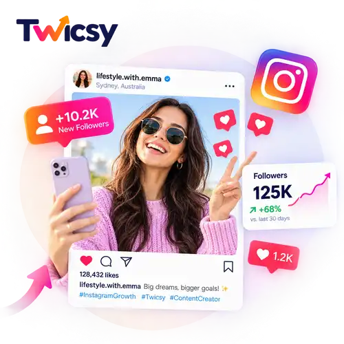 Australian creator checking follower growth after buying Instagram followers in Australia